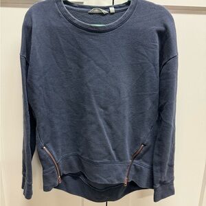 Athleta Navy sweater. Women’s size small.